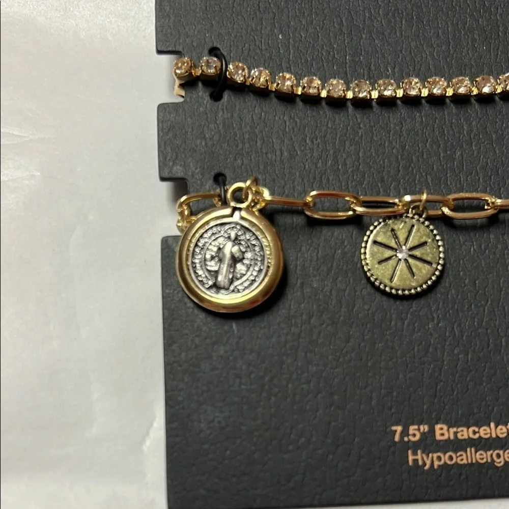 NWT Madden NYC 3 pc bracelet set